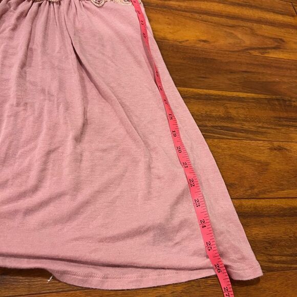 Body Central Pink and jewel racer back tank top - Picture 7 of 7